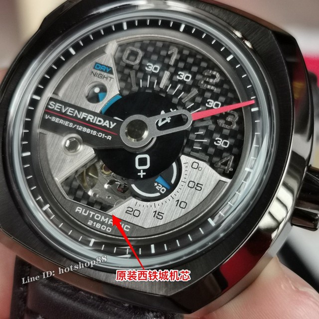 七个星期五时尚男士手表 sevenFriday自动机械男士腕表 gjs1201